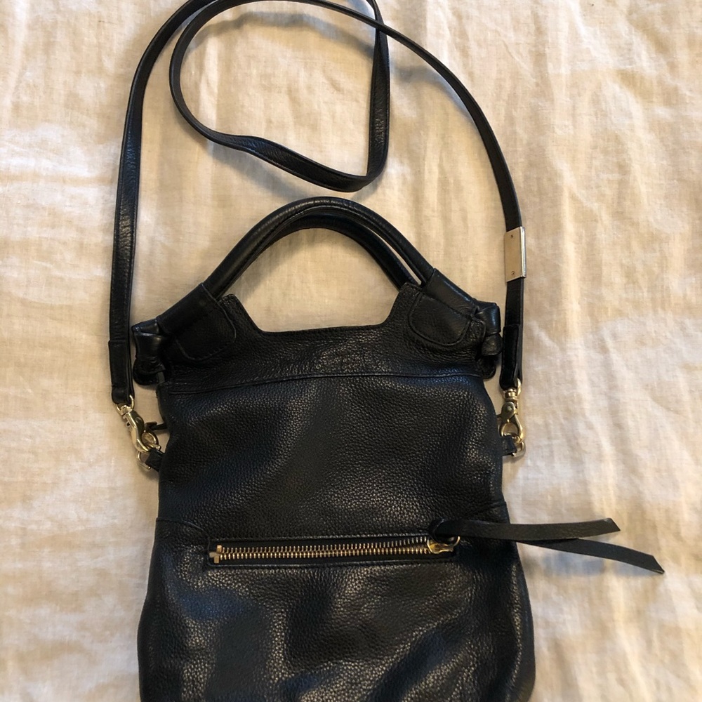 Foley & Corinna Leather Mini Crossbody-EUC